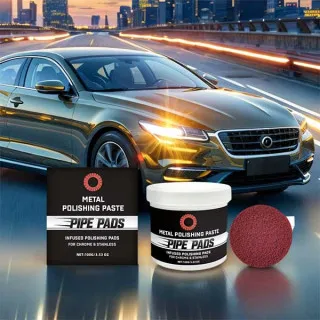 ShinePads™ γυαλιστικά pads για χρώμιο και μεταλλικές επιφάνειες